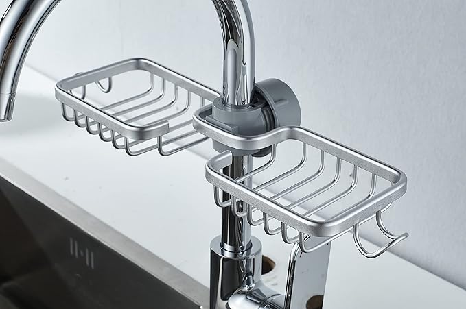 Grifos de agua de salida de 3 EN 1, Lava Copas Automático Para Bachas De Cocina, Boquilla Repuesto Llave Monomando Extraíble, Fregadero de la cocina Grifo estante