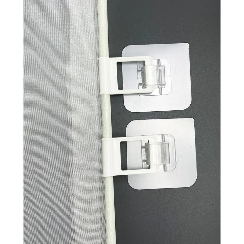 Reja Retráctil Para Puertas Y Pasillos Importada 150cms Negro