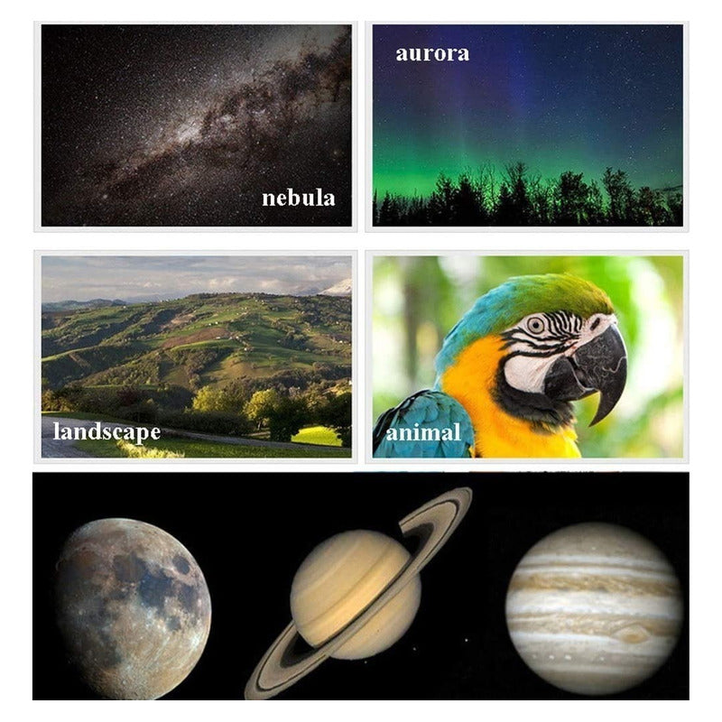 Telescopio Astronómico Profesional Filtro Solar F36050 Color Gris