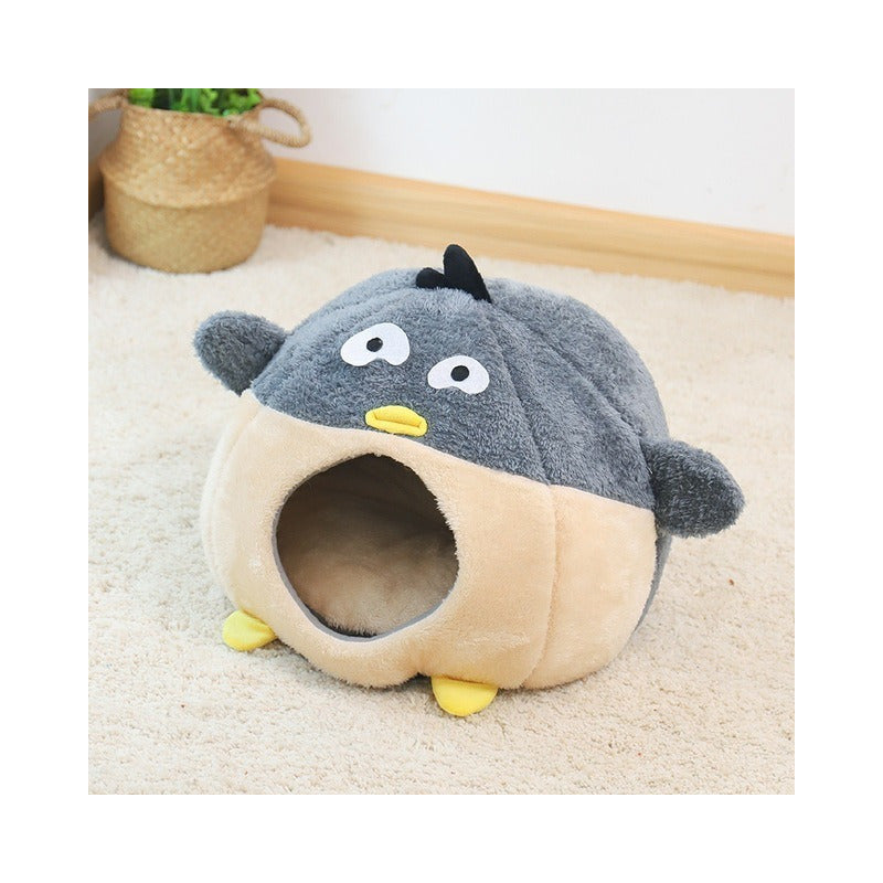 Casa Cama Iglú Mascota Ojitos Diseño Importada
