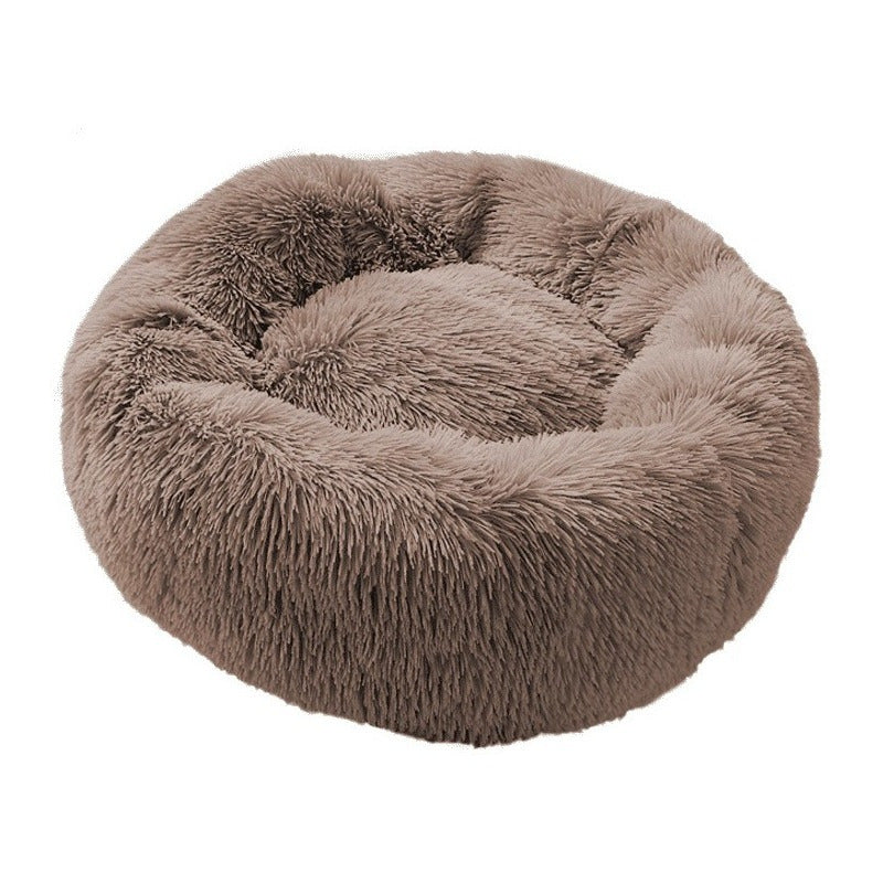 Cama Mascota Felpuda Perro Gato Relajante Suave De Felpa Xl