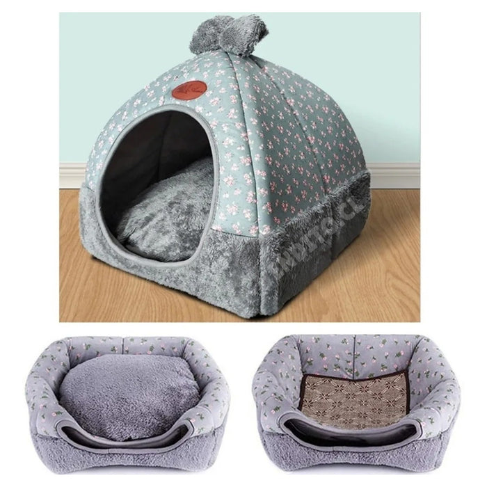 Casa Cama Iglú para Mascotas - Talla L