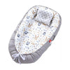 Cama Cojín Nido Colecho De Algodón + Almohada Reforzado Impo