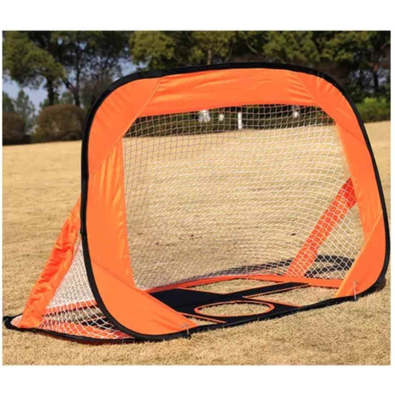 Red Para Arco De Futbol - 80cm X 115cm X 80cm Color Naranja Naranja