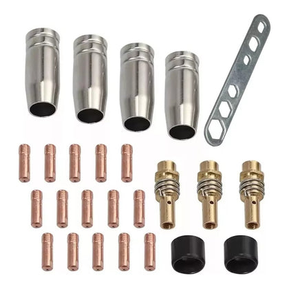 25pcs Punta Boquilla 0.8 A 1.0 Contacto Soldadura Para 15ak