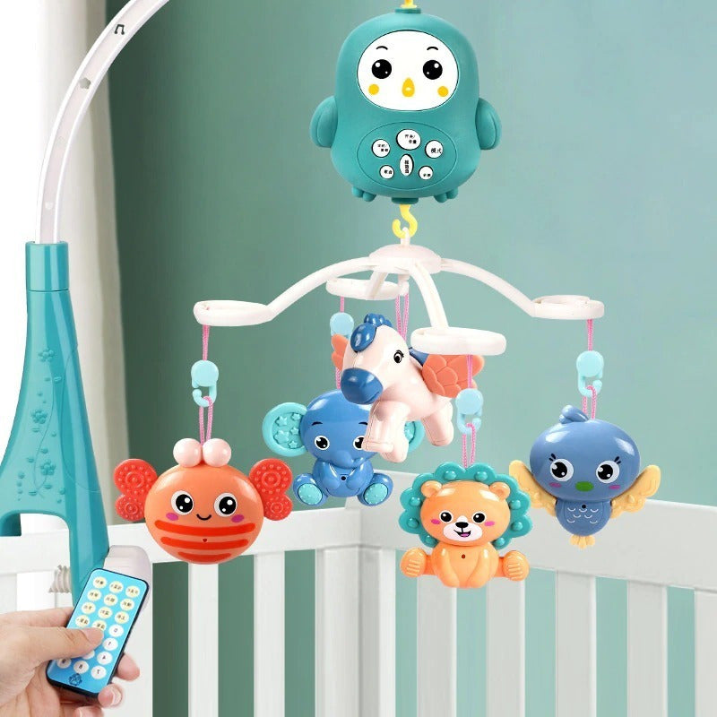 Móvil Giratorio Para Cuna De Bebe Con Luz Y Sonido Original