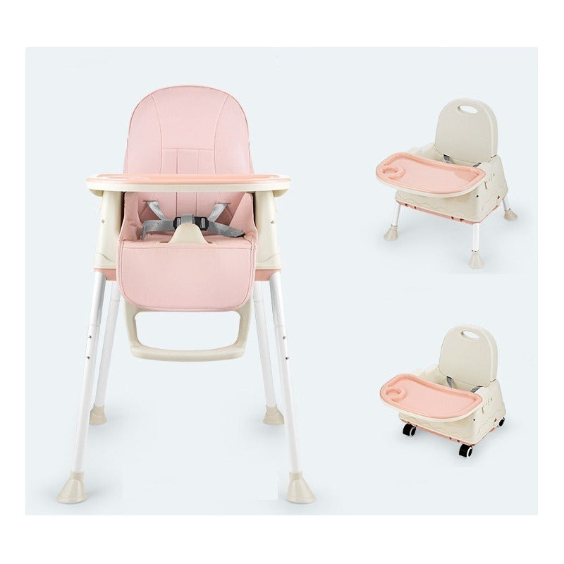 Silla Ecocuero Para Comer Portatil  Importada Multiuso