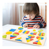Set Didactico Aprendizaje Con Figuras Geometricas Montessori
