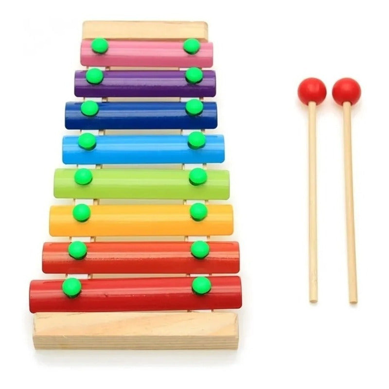 Xilófono de Madera 8 Notas para Niños Altmann