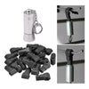 Pack 100 Seguros Candados Magneticos Gancheras 6mm + 1 Llave