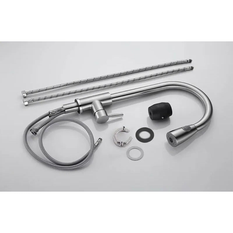 Llave Monomando Lavaplatos Profesional Extraíble Importada