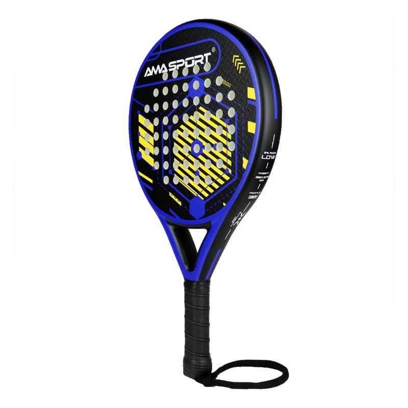 Pala de Pádel 38mm Full Carbono con Bolso - 4 Diseños