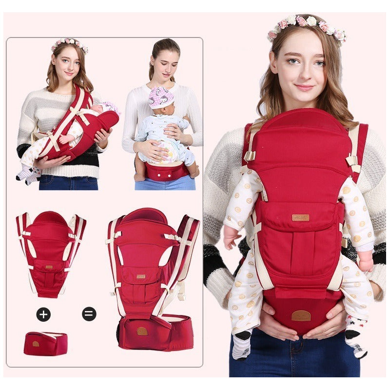 Mochila Portabebé 3 en 1 Ajustable con Asiento Removible Altmann