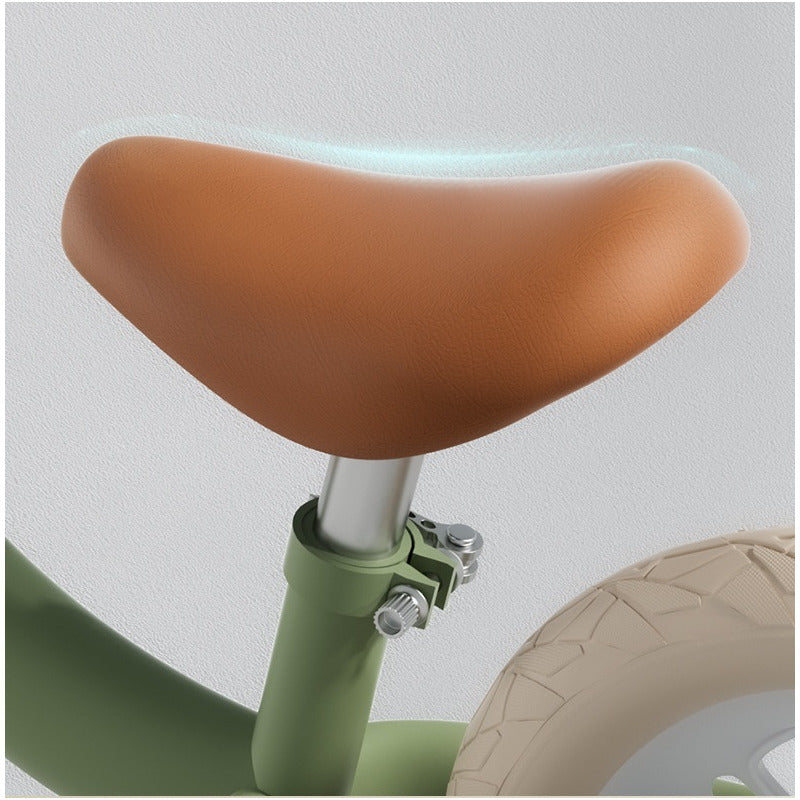 Bicicleta Equilibrio Sin Pedales Aprendizaje Para Niños Verde
