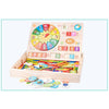 Set Didactico De Reloj Con Fecha Y Multiplicación Montessori
