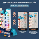 Pista De Auto 6 Niveles Azul Acero