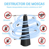Pack X4 Ventilador Moscas Repelente Espanta Mosquitos Moscas