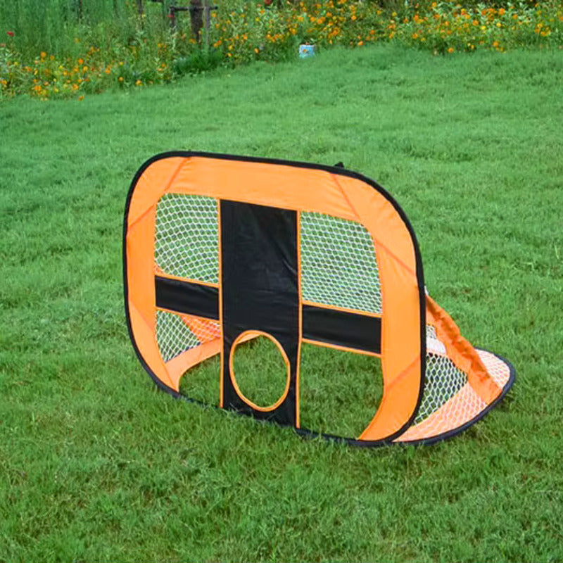 Red Para Arco De Futbol - 80cm X 115cm X 80cm Color Naranja Naranja