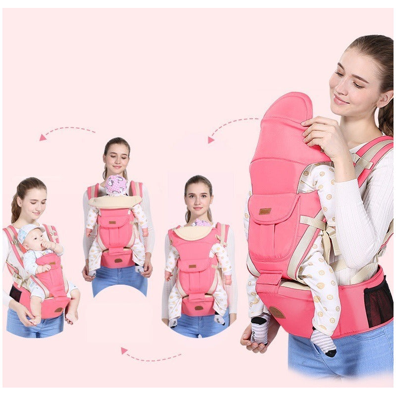 Mochila Portabebé 3 en 1 Ajustable con Asiento Removible Altmann