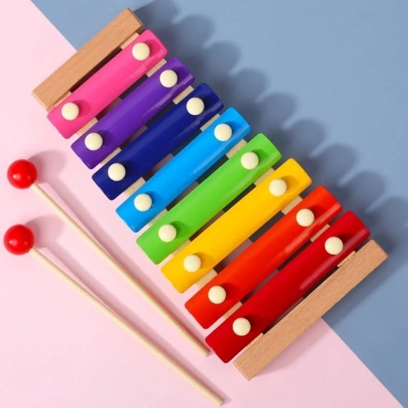 Xilófono de Madera 8 Notas para Niños Altmann