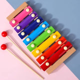 Xilofono De Madera 8 Notas Musical Juguete Niños Importado Variado