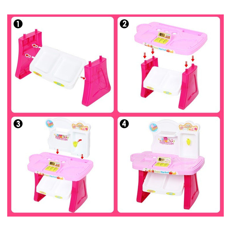 Maleta Sala De Juguete Carrito De Helados Heladeria 39pcs