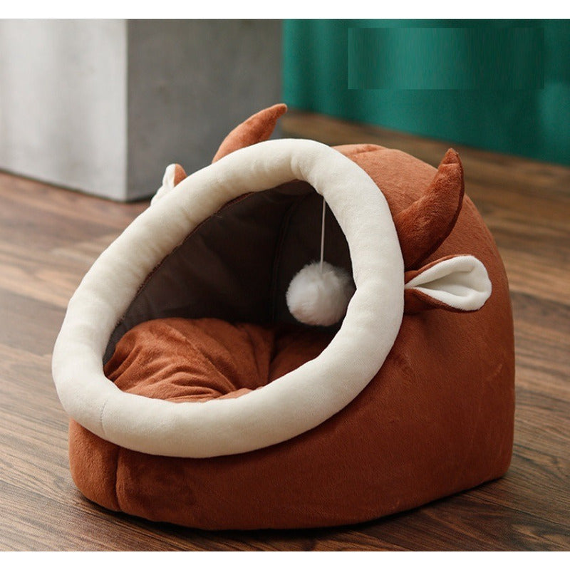 Casa Cama Iglú para Mascotas Diseño Orejitas Altmann