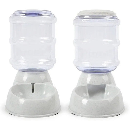 Dispensador De Agua + Comida Para Mascotas Importada