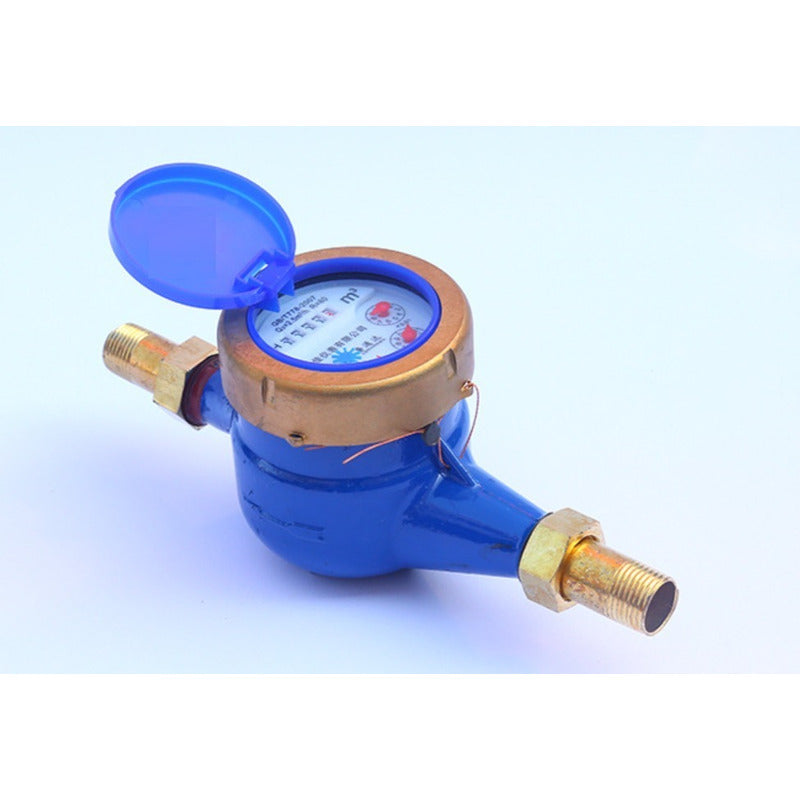 Medidor Remarcador De Agua Con Terminales De Conexión 1/2 Ac