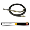 Sonda Vibradora Hormigón 800w + 2mx35mm Importada + Envio