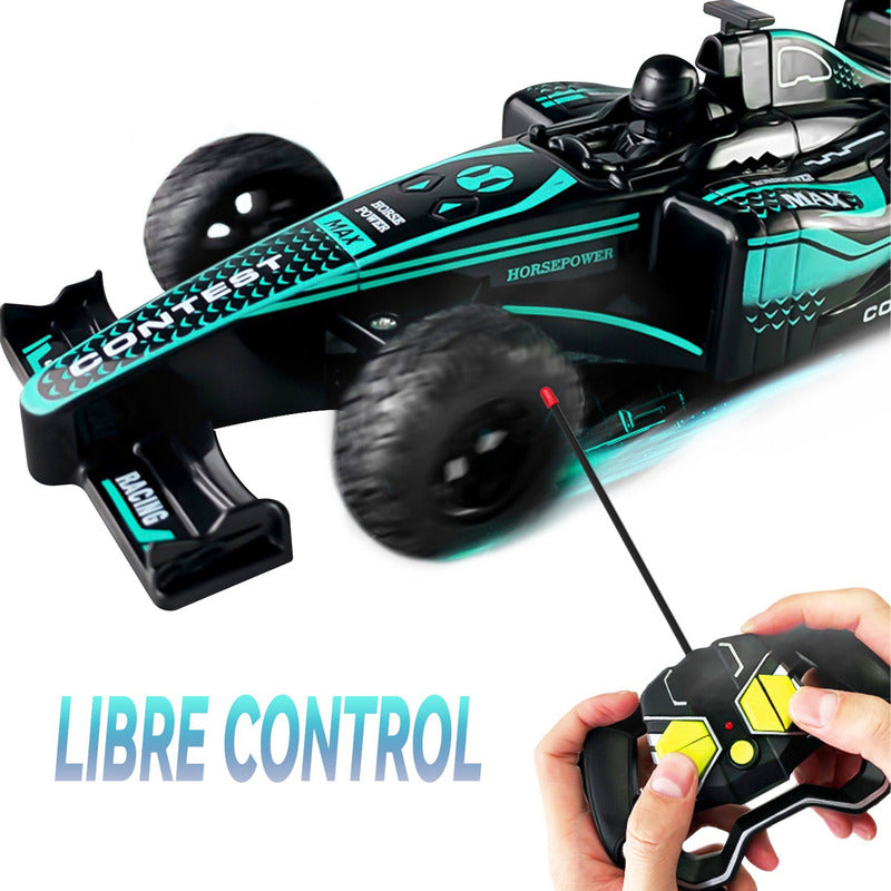 Auto De Carrera Rc Juguete Control Remoto Niños Niñas Import Cian