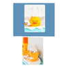 Florcita Patito Baño Para Bebe Regadera Juguete Ducha Tina Naranjo Y Amarillo