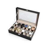 Organizador Exhibidor Estuche Caja 12 Relojes Importado