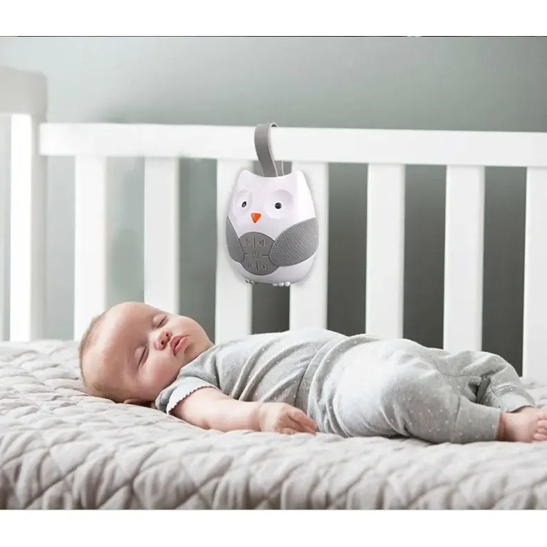Buho Ruido Blanco Bebe Maquina Dormir Sonidos Niños Importad Blanco