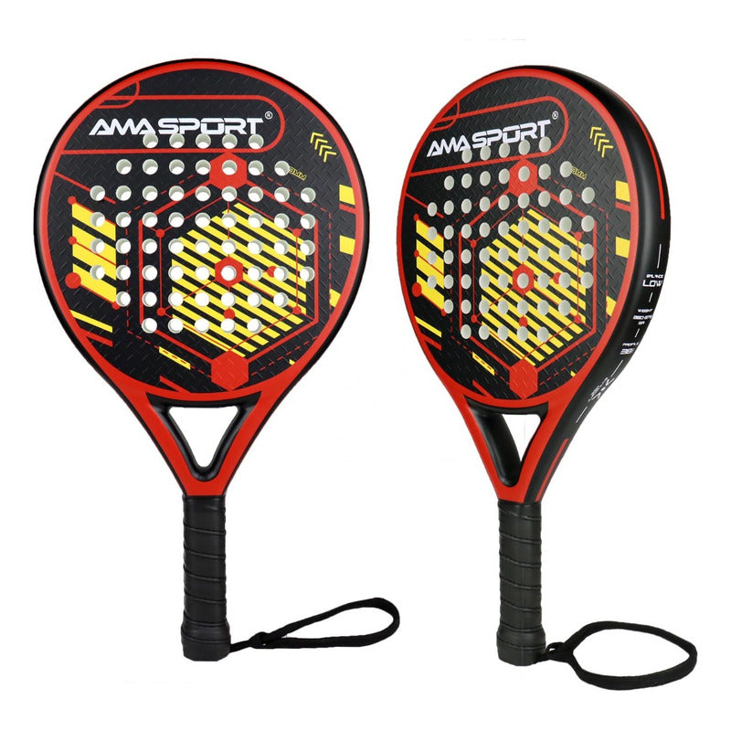 Pala de Pádel 38mm Full Carbono con Bolso - 4 Diseños