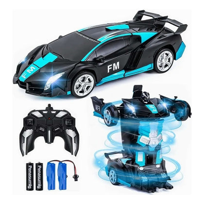 Coche Control Remoto Transformers Carro Teledirigido Niños