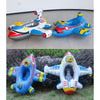 Flotador Inflable Con Manubrio Avion Playa Piscina Bebes