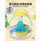 Flotador Inflable Niño O Bebe Sombrilla Anti Vuelco Importad