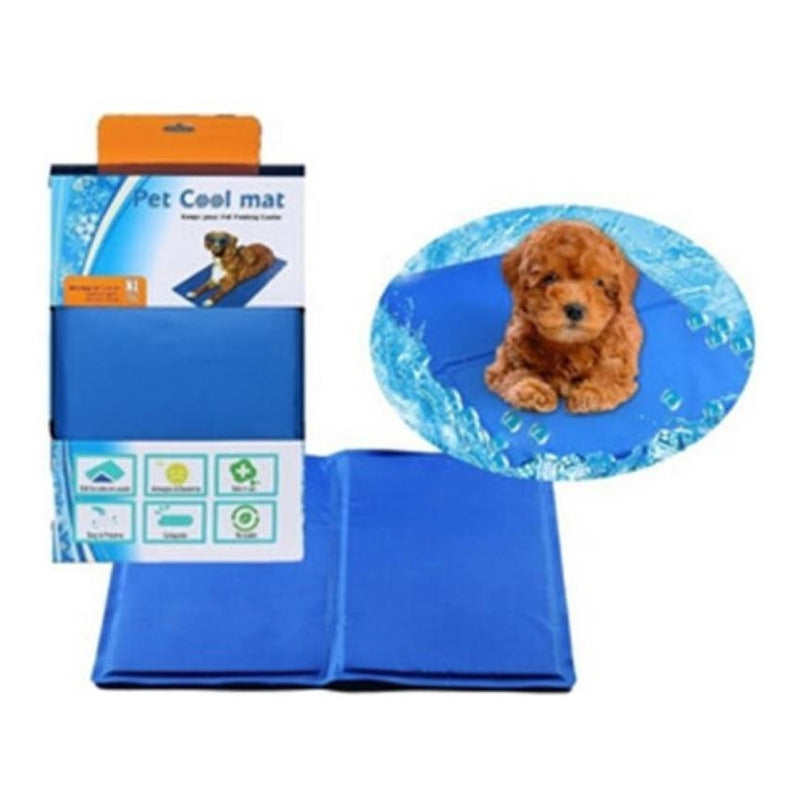 Manta Refrescante Alfombra Mascotas Cama Cojin Perro 50x90cm