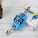 Pesa Balanza Gancho 300 Kg Digital Gramos Colgante Romana Co Azul