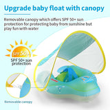 Flotador Inflable Niño O Bebe Sombrilla Anti Vuelco Importad