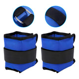 Par De Pesas Tobillera/muñequera De 0,5kg C/u Total 1kg Azul