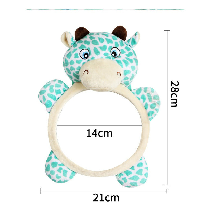 Espejo Xl Retrovisor Ajustable De Bebe De Elefante Para Auto Espejo De Elefante