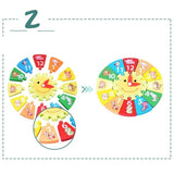 Set Didactico De Reloj Con Fecha Y Multiplicación Montessori