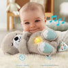 Nutria Relajante Peluche Sonido Y Luces Para Bebe Importada