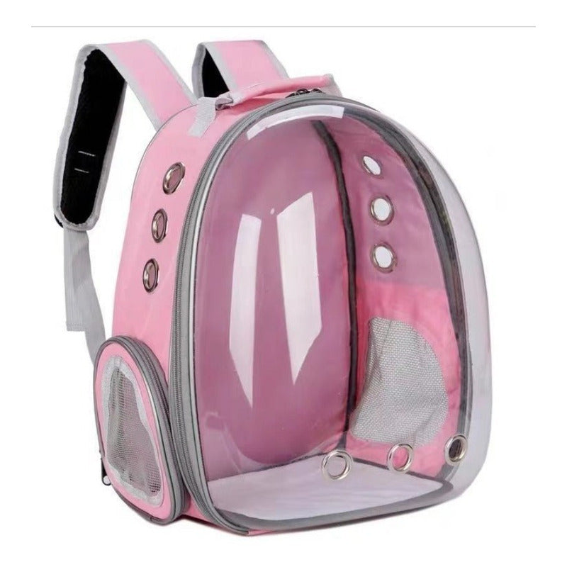 Mochila Transportadora Transparente para Mascotas Altmann