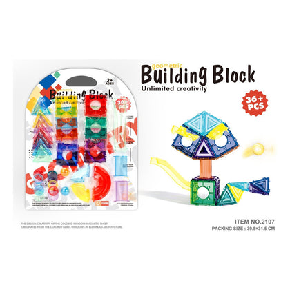 Juego De Construccion Bloques Magnetico 36pcs Importado