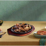 Plato De Carne Hierro Fundido 27,2/16,8 Negro