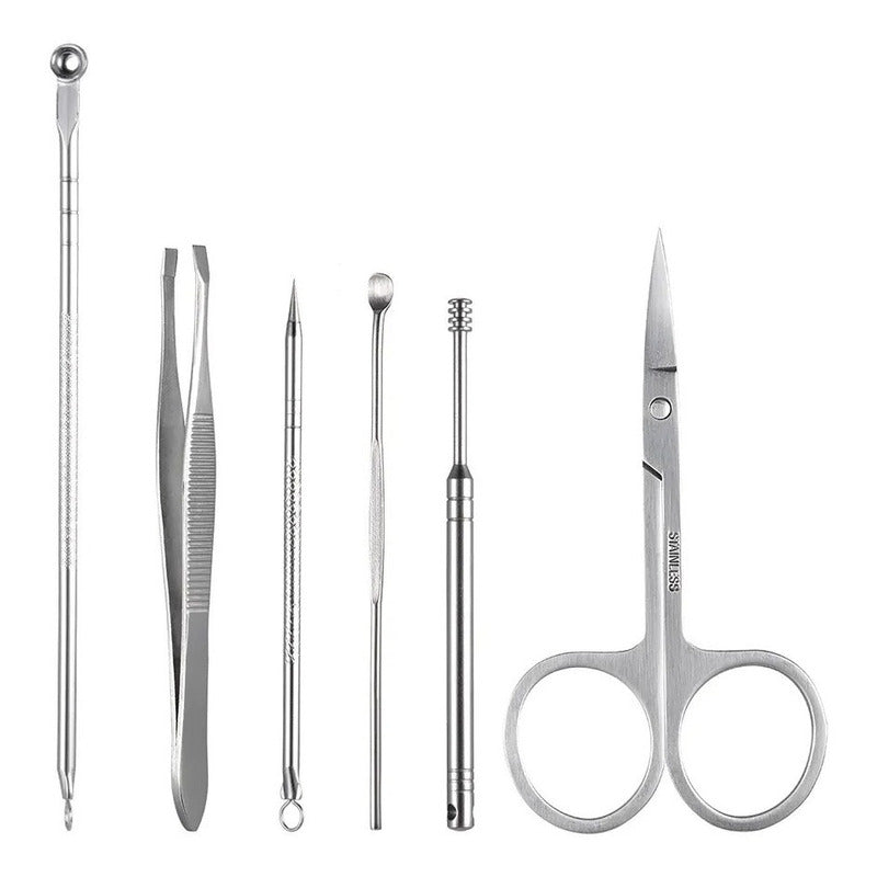 Set Manicure 16 Piezas Herramientas Para Uñas Pies Importada