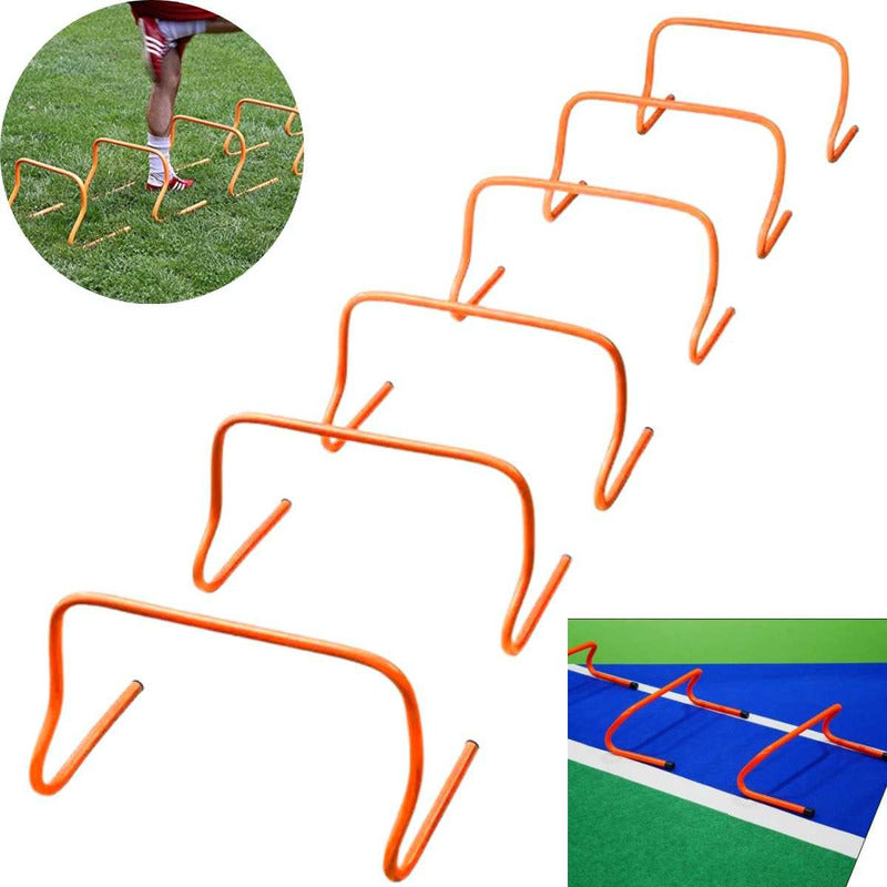 Pack 5 Vallas de Salto y Agilidad 30cm Altmann - Naranja